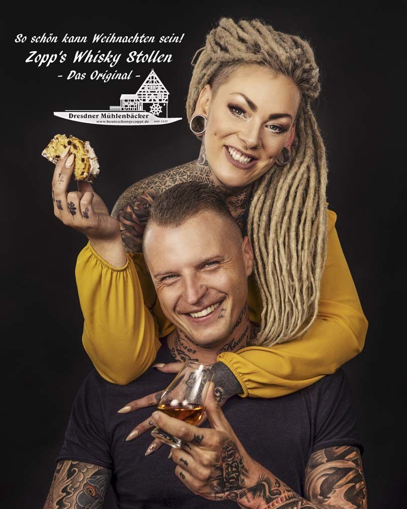 Leipzig Hochzeit Paarshooting Paarfotograf - Dresden whisky weihnachststollen alexander sens werbung 8 e1570100741431