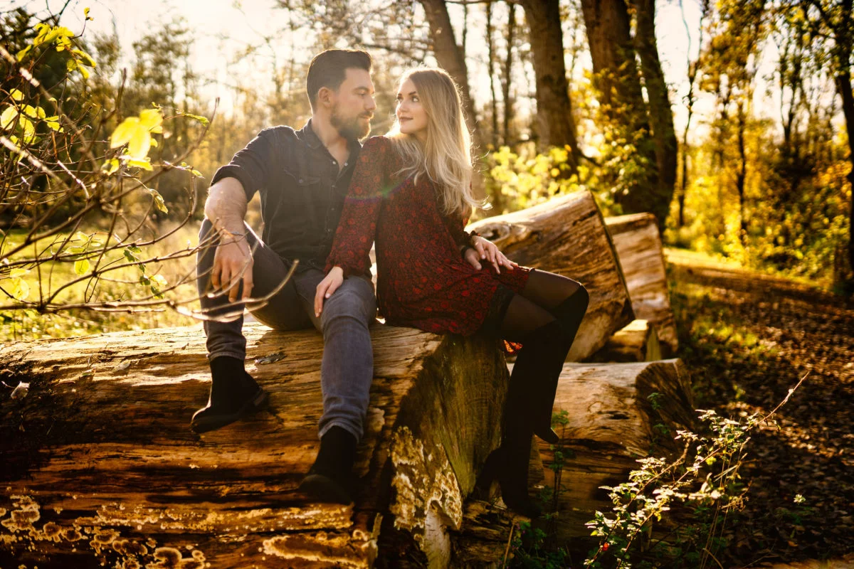Paarshooting Leipzig Herbst Fotograf