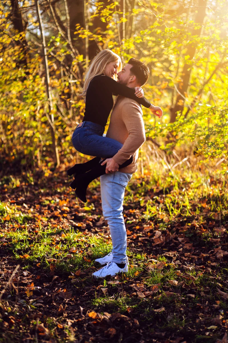Paarshooting Leipzig Herbst Fotograf