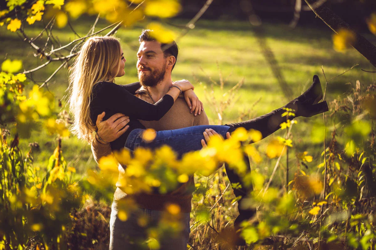 Paarshooting Leipzig Fotograf Herbst