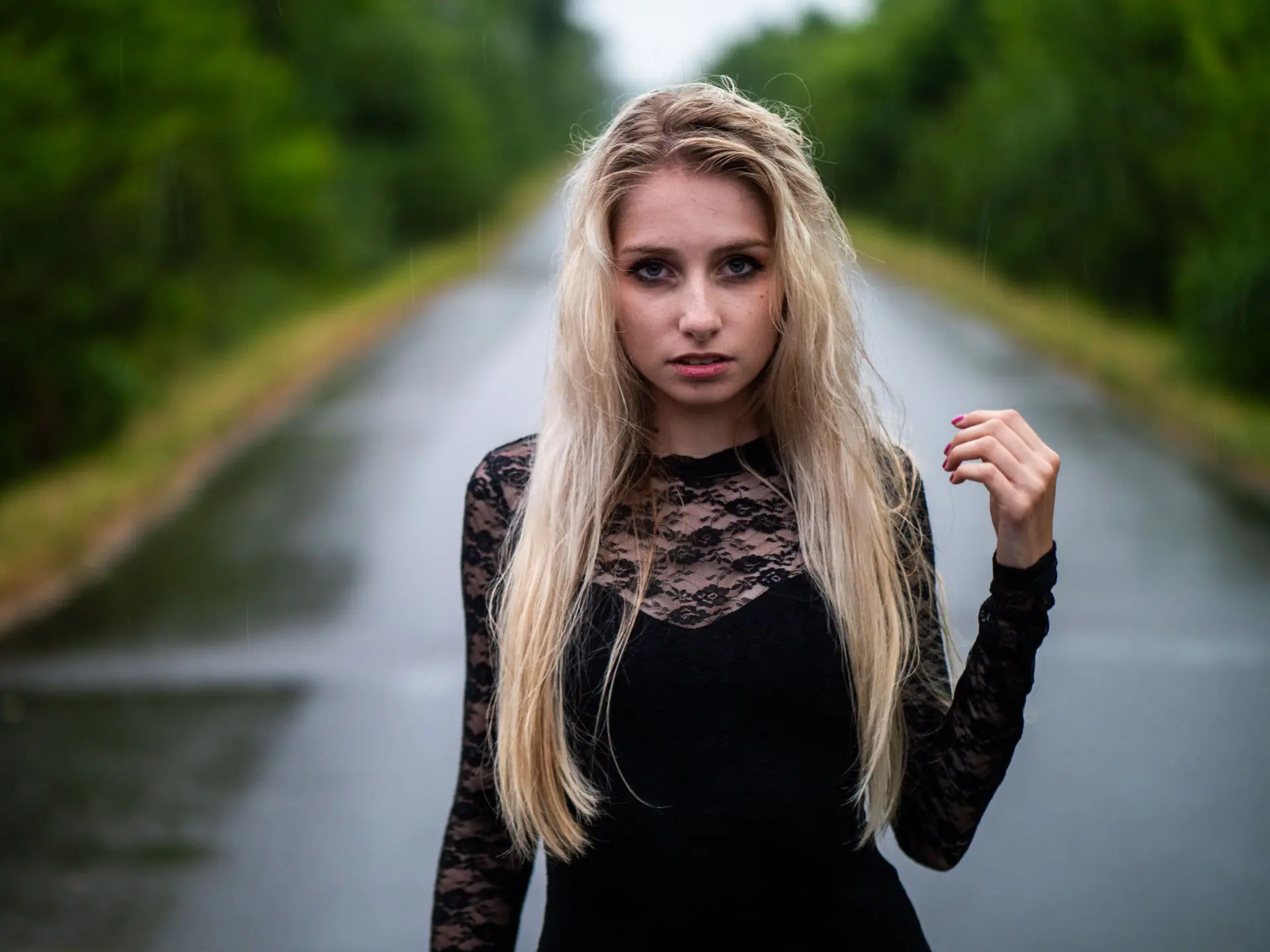 Fotoshooting im Regen