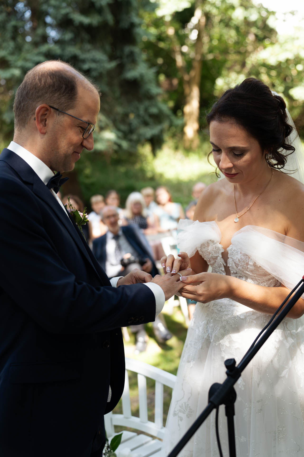 Leipzig Hochzeit Paarshooting Paarfotograf - Liudmila und Johannes Trauung 191