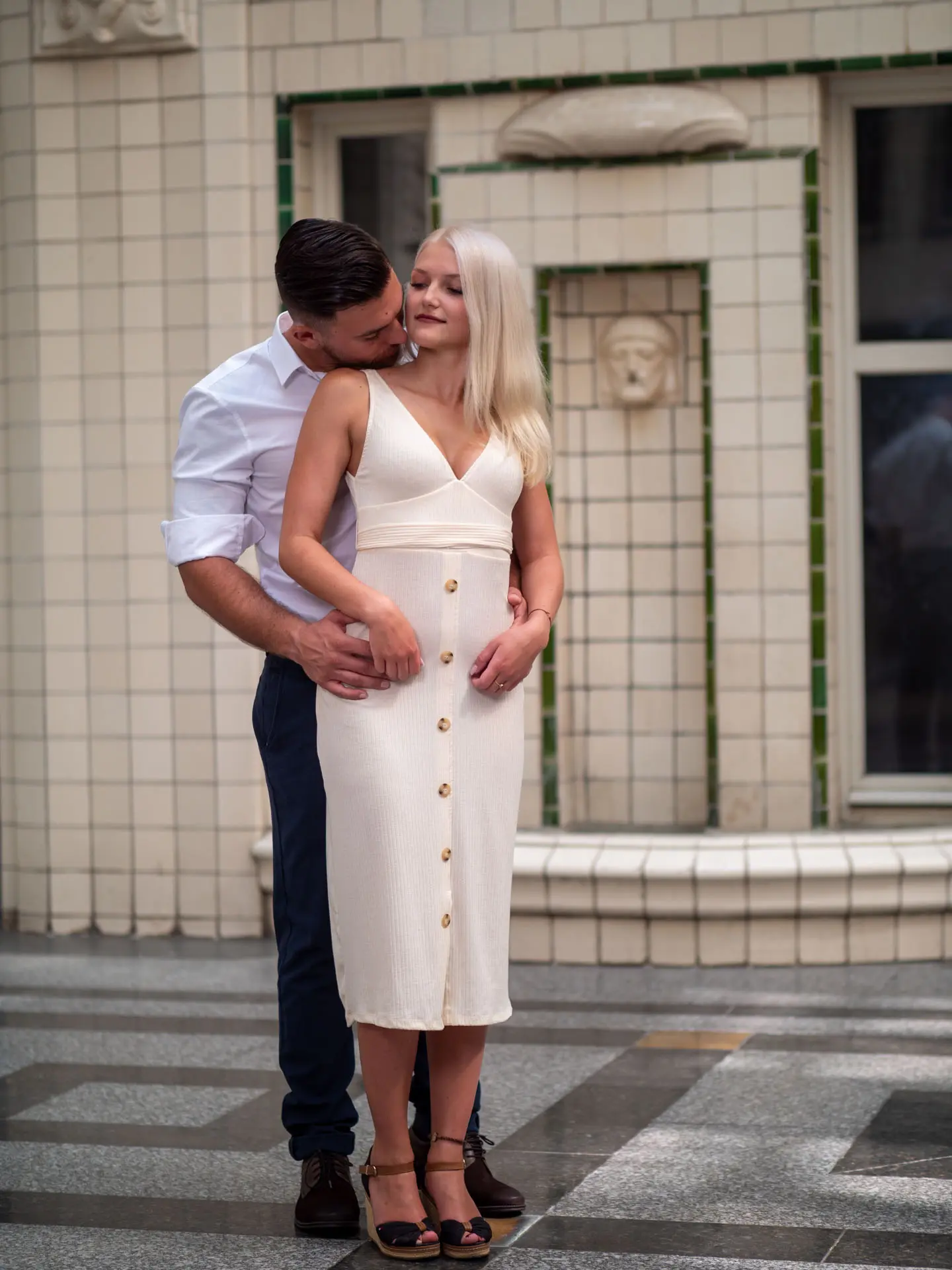 Janice und Marco - Paarshooting in Leipzig - sinnliche Posen