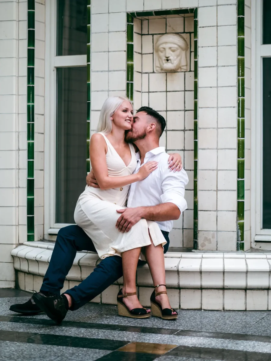 Janice und Marco - Paarshooting in Leipzig - sinnliche Posen
