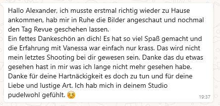 Caro - Sie wollte aus Unsicherheit schon absagen...